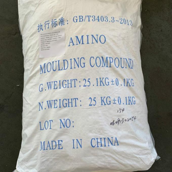 Plastic Raw Material White Melamine Moulding Powder With Bag Packaging 2