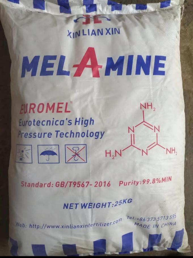 99.5%Min Pure Melamine Powder Cas 108-78-1/94977-27-2 For MF/SMF 5