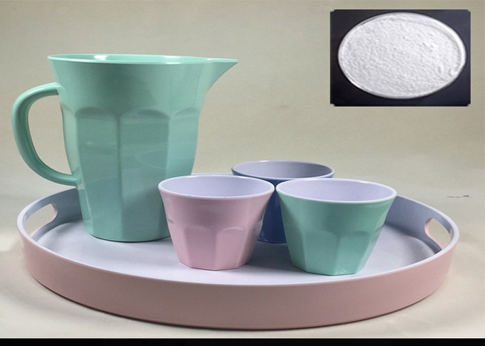 100% MMC Melamine Moulding Powder A5 Imitation Porcelain Dishware 1