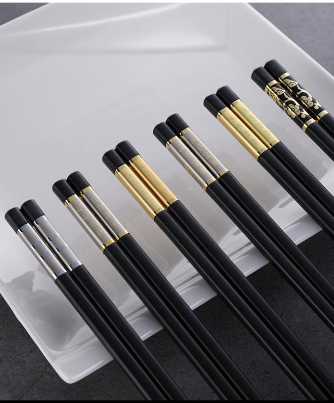 GTE 10 Pairs Polymer & Glass Fiber Luxury Chopsticks Tableware With Chinese 0