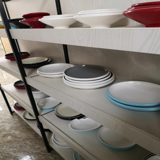 Nordic Melamine Restaurant Dinnerware Unbreakable Rectangular Dinner Plate