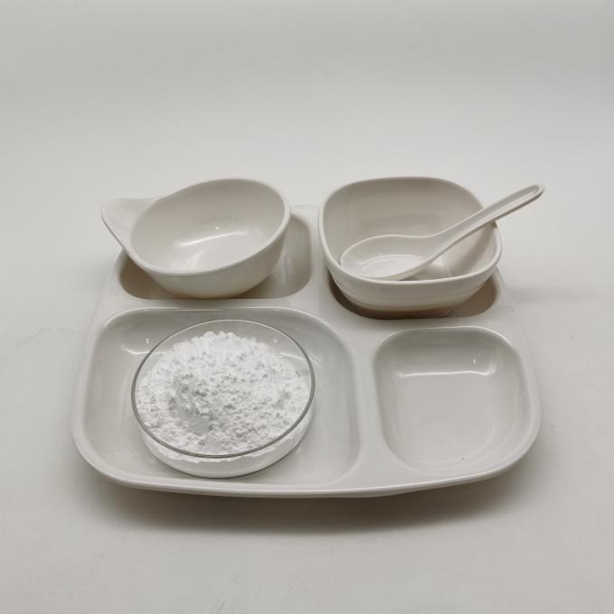 100% Melamine Utensils Raw Material Moulding Compound Powder Resin Material 0