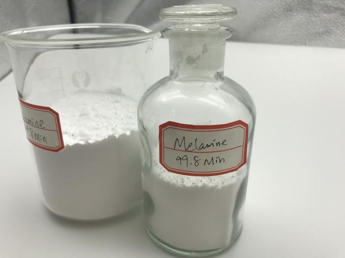 High Pressure Melamine Crystal Powder 99.5 Min Purity 2