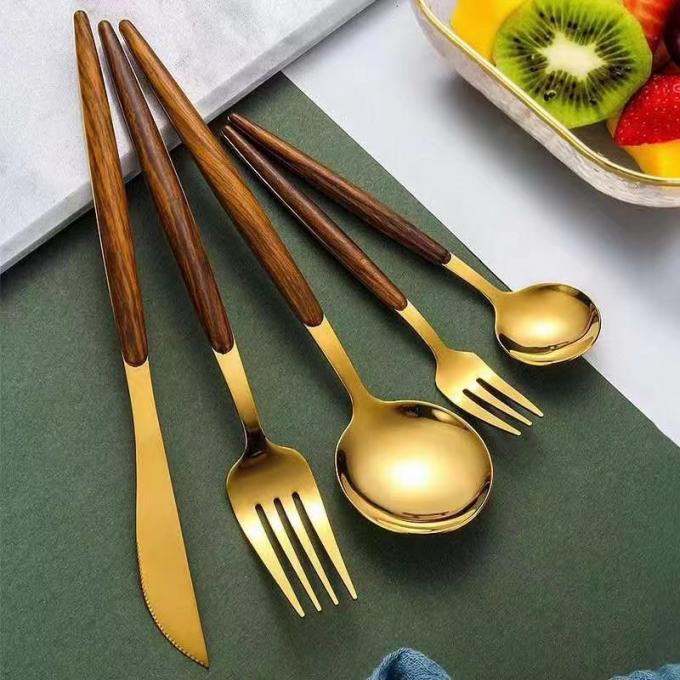Eco Friendly Melamine Dinnerware Spoon Fork Knife Chopsticks Kit For Restaurant Home 1