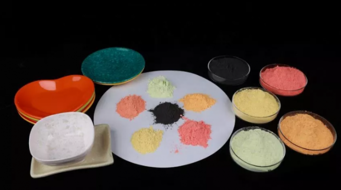 Colorful MMC Melamine Urea Formaldehyde Resin Powder For Tableware 1