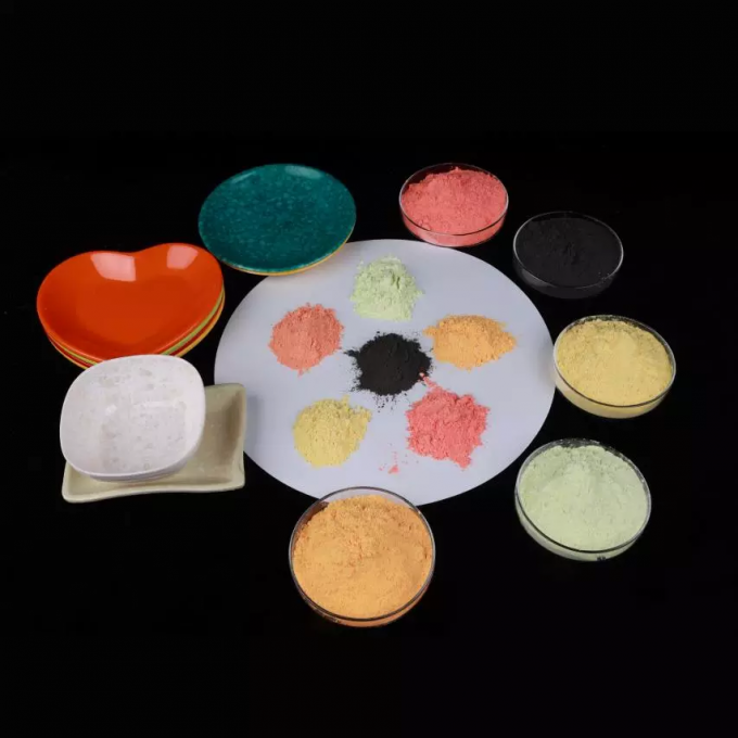 Urea Formaldehyde Melamine Compound Amino Moulding Plastic Powder For Kitchenware 0