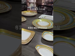 Custom White Color Melamine Tableware High Quality Melamine Hotelware