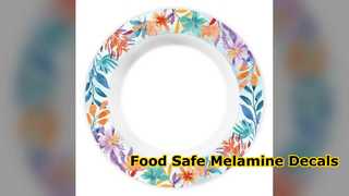 Melamine Decal Paper Food Safe High Def Printing