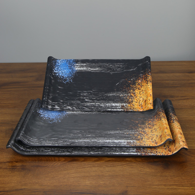 Good price Rectangle 100% Melamine Plates In Stock Available Customized online