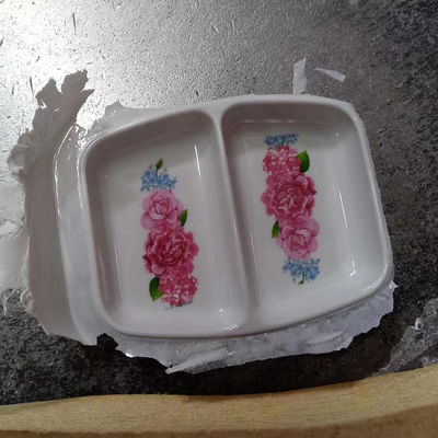 Good price Small Sauce Plate Urea Formaldehyde Resin Powder With Customized Decal online