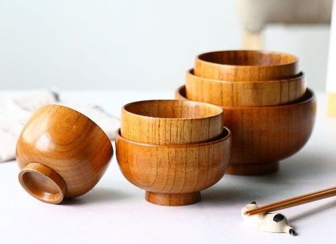 Good price Customizable Melamine Dinnerware Sets Available in Different Sizes and Colors, Wood Style Melamine Tablewares online
