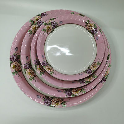 Good price Melamine Dinnerware White And Printed Color Melamine Dinnerware Plates online