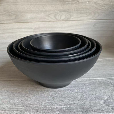 Good price 100% Foor Grade Black Color Melamine Serving Bowl Sets Disposable For Hotel online