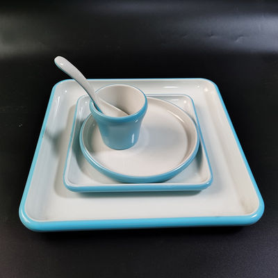 Good price Two Colors Melamine Tableware Serving Big Tray Food Grade Made From Melamine Moulding Compound online