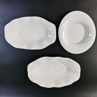 Good price White Customized Melamine Plate Withstand Temperature -20℃-120℃ for Hotel Restaurant and Home Use online