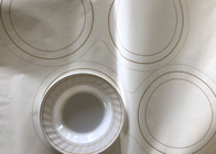 White 45gsm Melamine Overlay Paper For Melamine Tableware