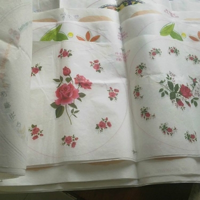 Good price 40G 45G 100% Brightness Melamine Overlay Paper For Tableware Printing online