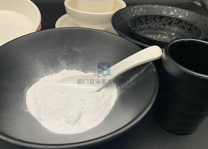 Plastic Melamine Raw Material Melamine Glazing Powder For Imitation Ceramic Dinnerware