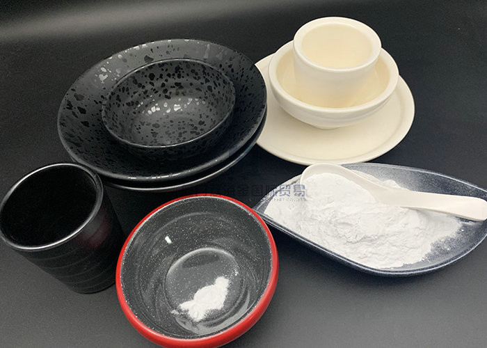 High Purity Amino Moulding Plastic Imitation Ceramic A8 Melamine Powder