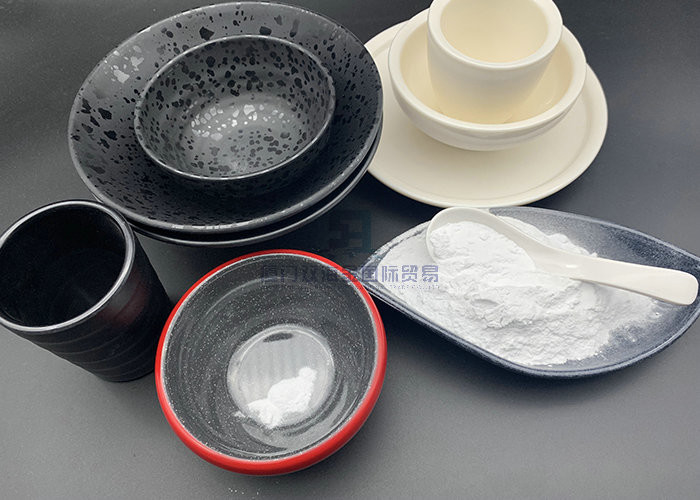 Innocuity Melamine Powder Suppliers Chemical Auxiliary Agent High Luster