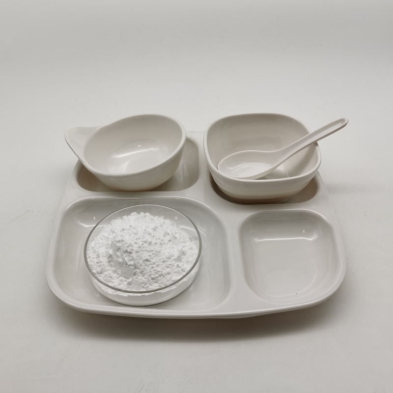 C3H6N6 Kitchenware Melamine Moulding Compound Tripolycyanamide