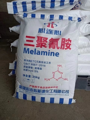 Good price 99.5 99.8 Min Purity High Pressure Melamine For Tableware Wood Plywood Coating online