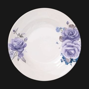 White Melamine Tableware Printing Decal Paper Customized Style