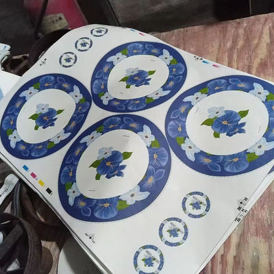 Flower Decals 30% Melamine And 100% Melamine Tableware Customized
