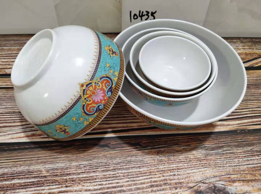 Easy To Clean And Durable Melamine Serving Bowl With Bright Color And Ceramic Look