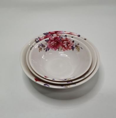 OEM Available Melamine Serving Bowl With Bright Color And Temperature Resistance
