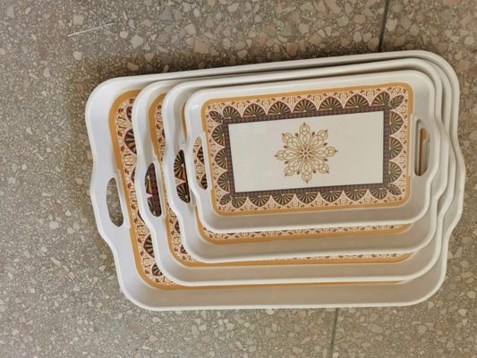 Good price Wholesale Custom Restaurant Melamine Plastic Wooden Serving Trays online
