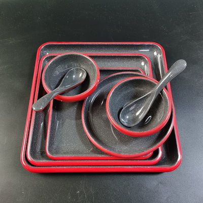 Good price Bpa Free Old-fashioned Melamine Serving Tray Withstand Temperature -20 Degree To 120 Degree online