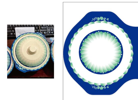 Good price Custom Printed Heat Resistant Food Grade Safety Melamine Decal Paper for Dinnerware Manufacturing online