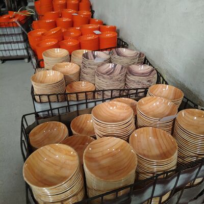 Scratch Resistant Non-toxic Customizable Melamine Dinnerware Sets for Hotels and Restaurants