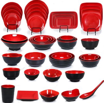 Good price High Purity Melamine Powder For Making Unbreakable Red Black Melamine Restaurant & Home Tableware Set online