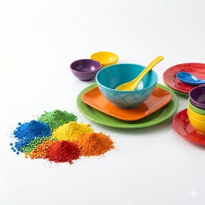 Good price Food Health Standard Melamine Molding Compound For Melamine Crockery online
