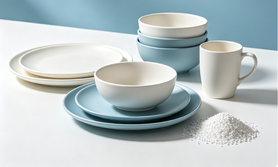 Good price High Fluidity Food Grade Non-toxic Melamine Molding Compound for Premium Tableware Manufacturing online