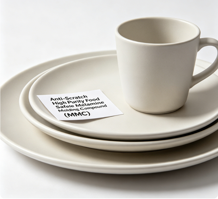 Good price Food Contact Grade Stain Resistant Melamine Molding Compound (MMC) for Commercial Catering Ware Production online