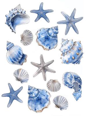 Good price High Temperature Resistant Sea Shell Design Food-Contact Safe Melamine Decal Paper for Factory Production online