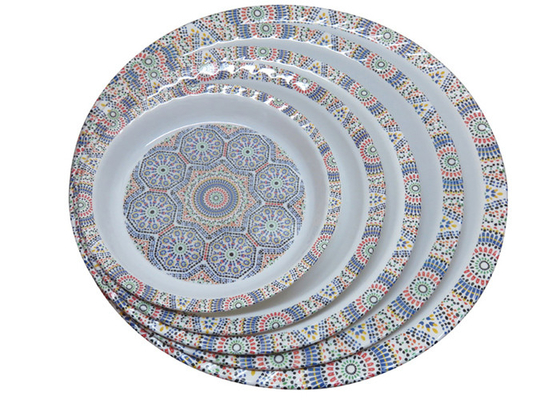 Good price Custom Printed Melamine Serving Tray For Hotel / Restaurant Unbreakable online