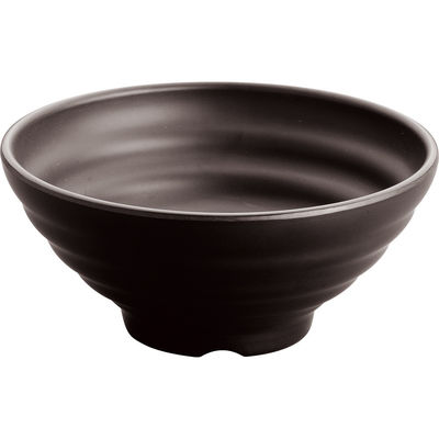 Good price Wholesale Unbreakable Melamine Dinnerware Set Dishwasher Safe Eco-Friendly Black Matte Plates and Bowls online