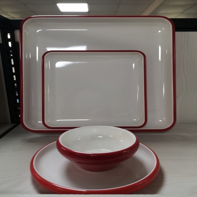 Good price Restaurant Durable Shallow Plastic Melamine Dinner Plate online