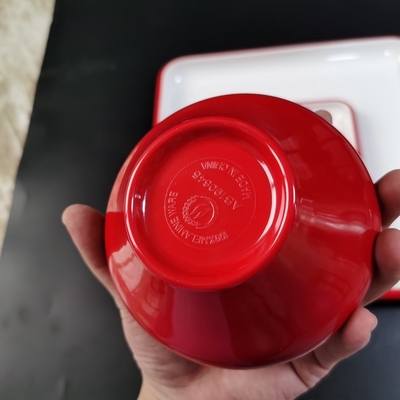 Good price Logo Custom Melamine Bowl , Classic Style A5 100% Melamine Serving Dishes online
