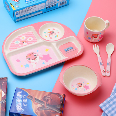 Good price Little Baby Melamine Dinnerware Sets Easy Wash Hard To Break online