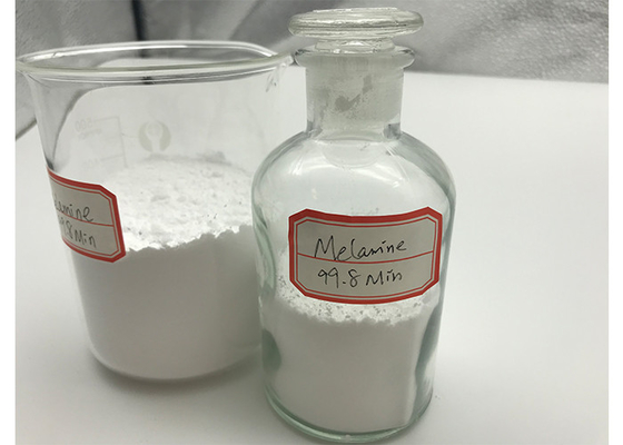Smooth Pure Melamine Powder 25kg Packing For Plywood MMC Glazing Powder Making