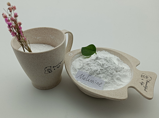 Good price Paperboard 99.8% Melamine Crystal Powder Industrial Grade CAS 9003-08-1 online