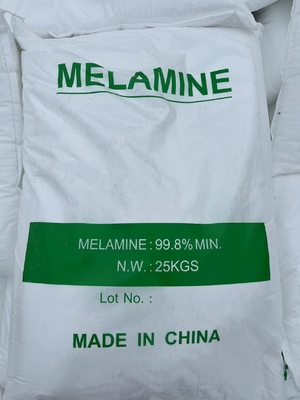 25kg 99.8% Pure Melamine Powder For Making Plywood MMC Glazing Powder