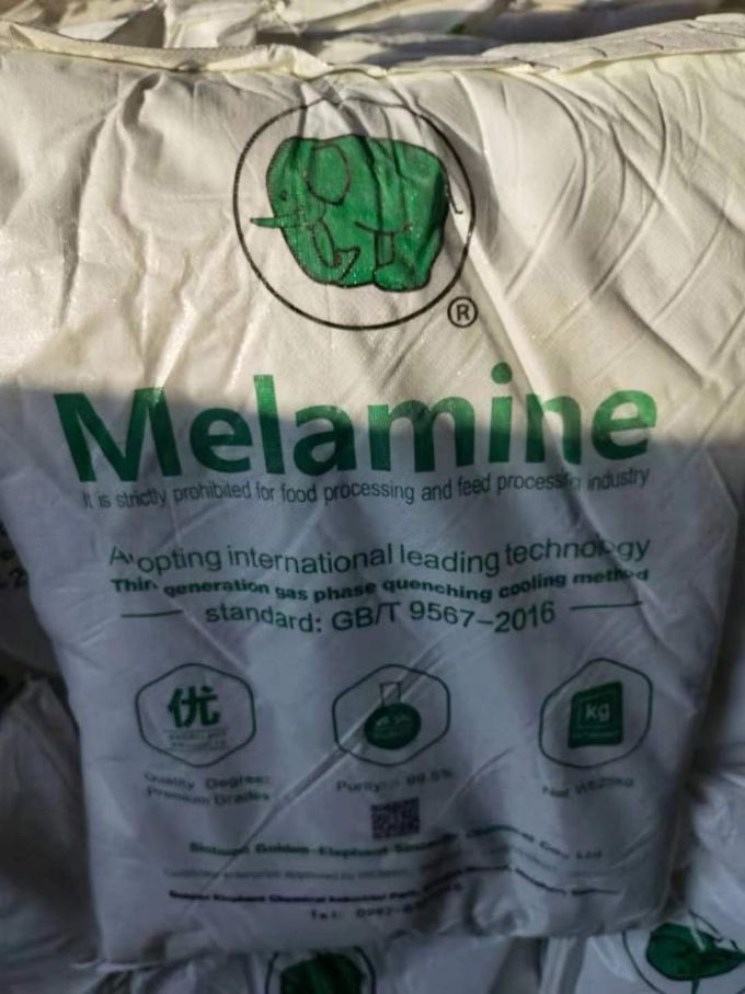 White Melamine Moulding Powder For Melamine Tableware And Board Wear Resisting 7