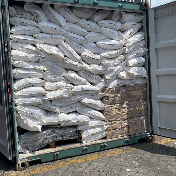 SGS A5 99.8% Melamine Powder Cas 108-78-1 25kg Paper Bag 5