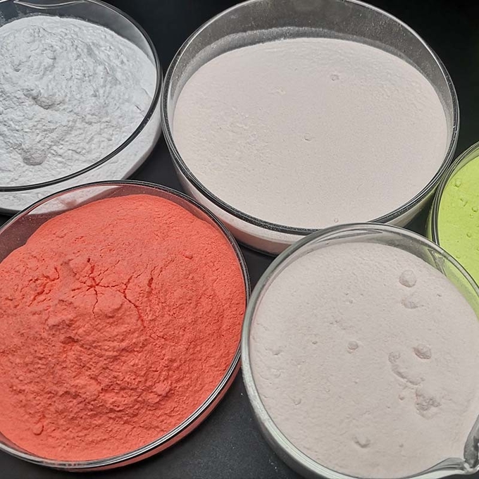 100% Melamine Glazing Powder For Dinnerware Colorful Powder 0